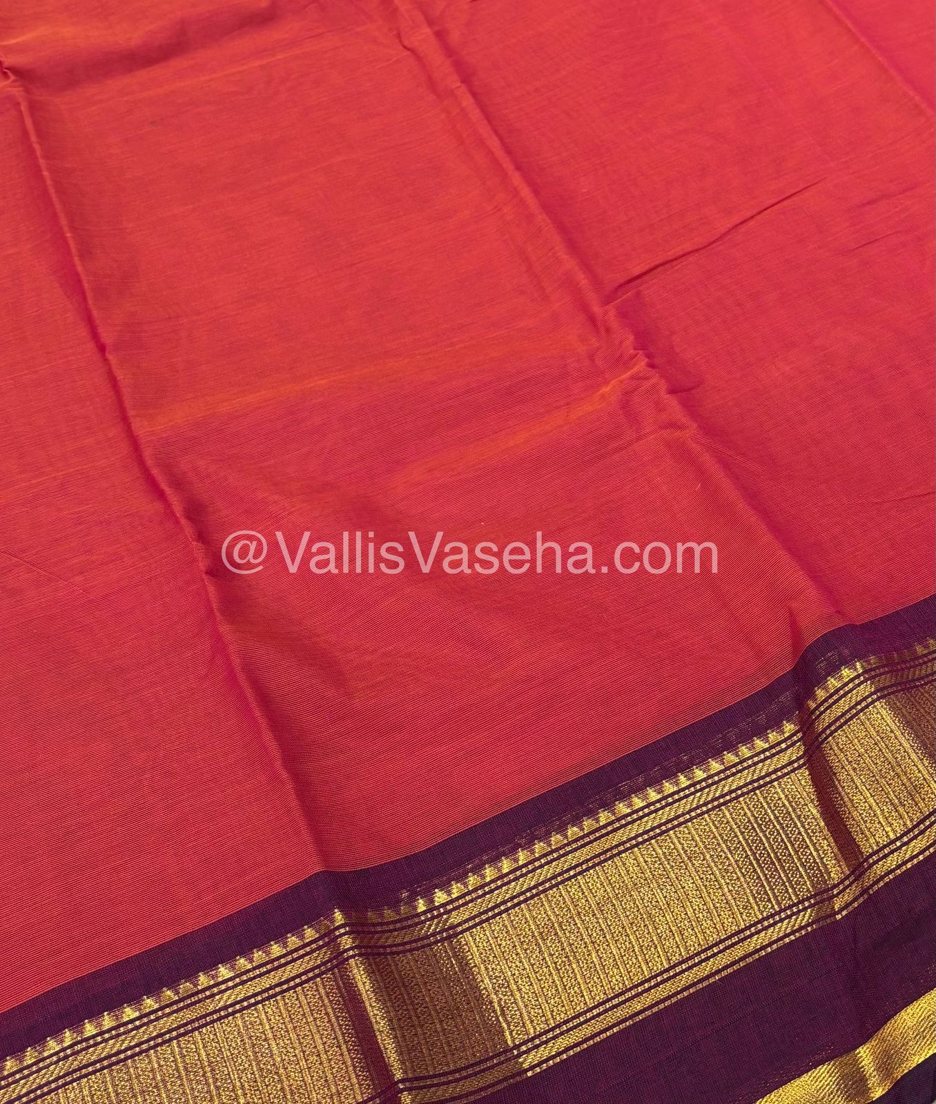 Kanchi Cotton Saree - VVKCS016