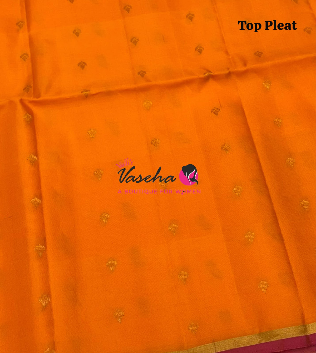 Pure Soft Silk Saree - Partly Pallu -  Half & Half Saree - VVPSS088