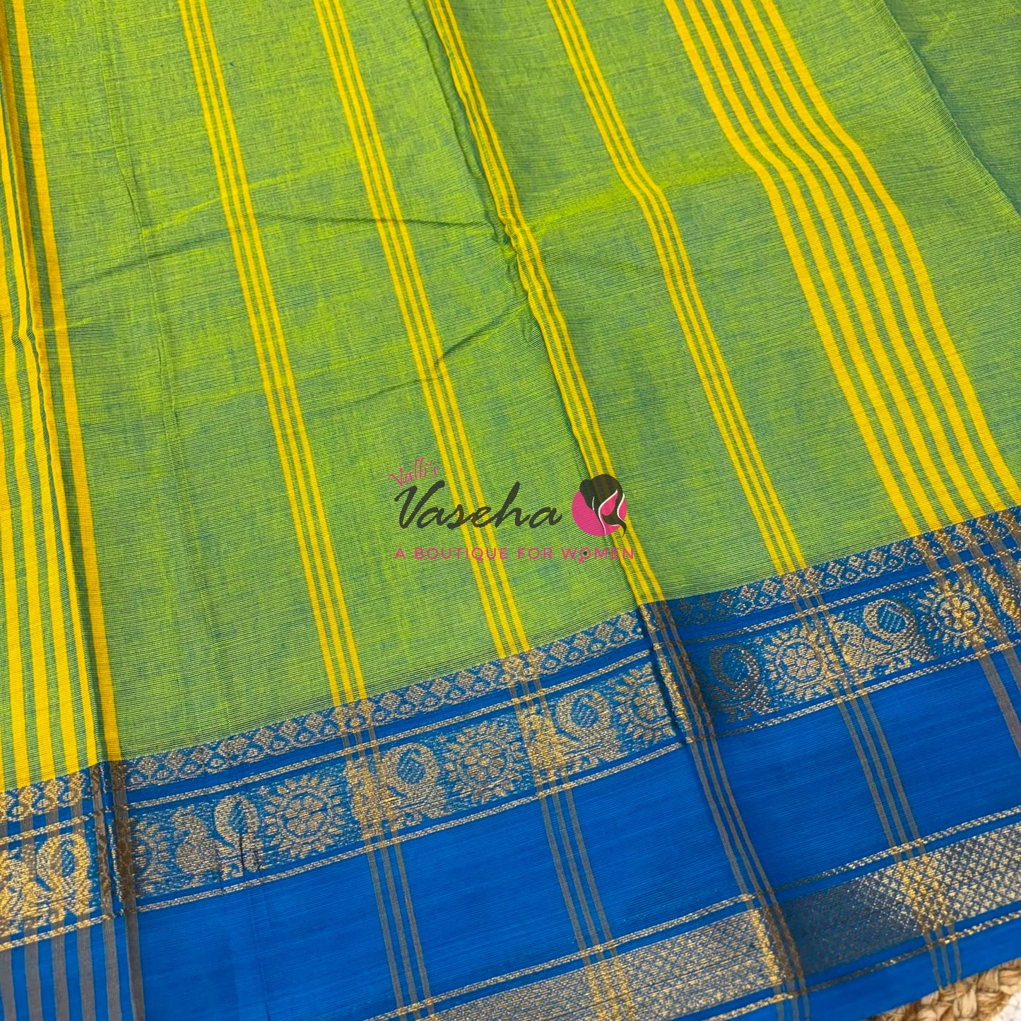 Kanchi Cotton Saree - VVKCS019