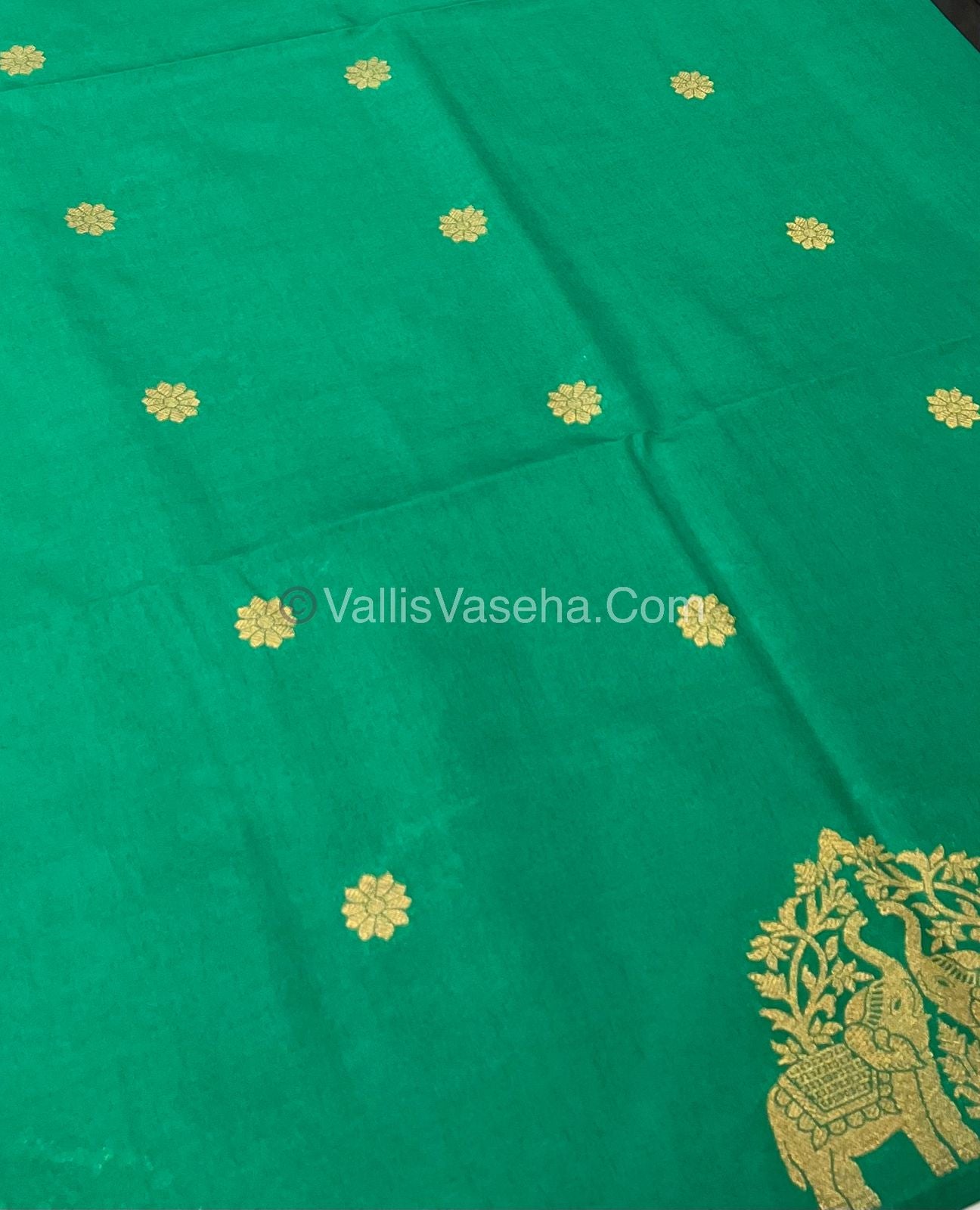 Mulberry Semi Silk - Green Shade - VVMSS003