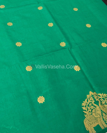 Mulberry Semi Silk - Green Shade - VVMSS003