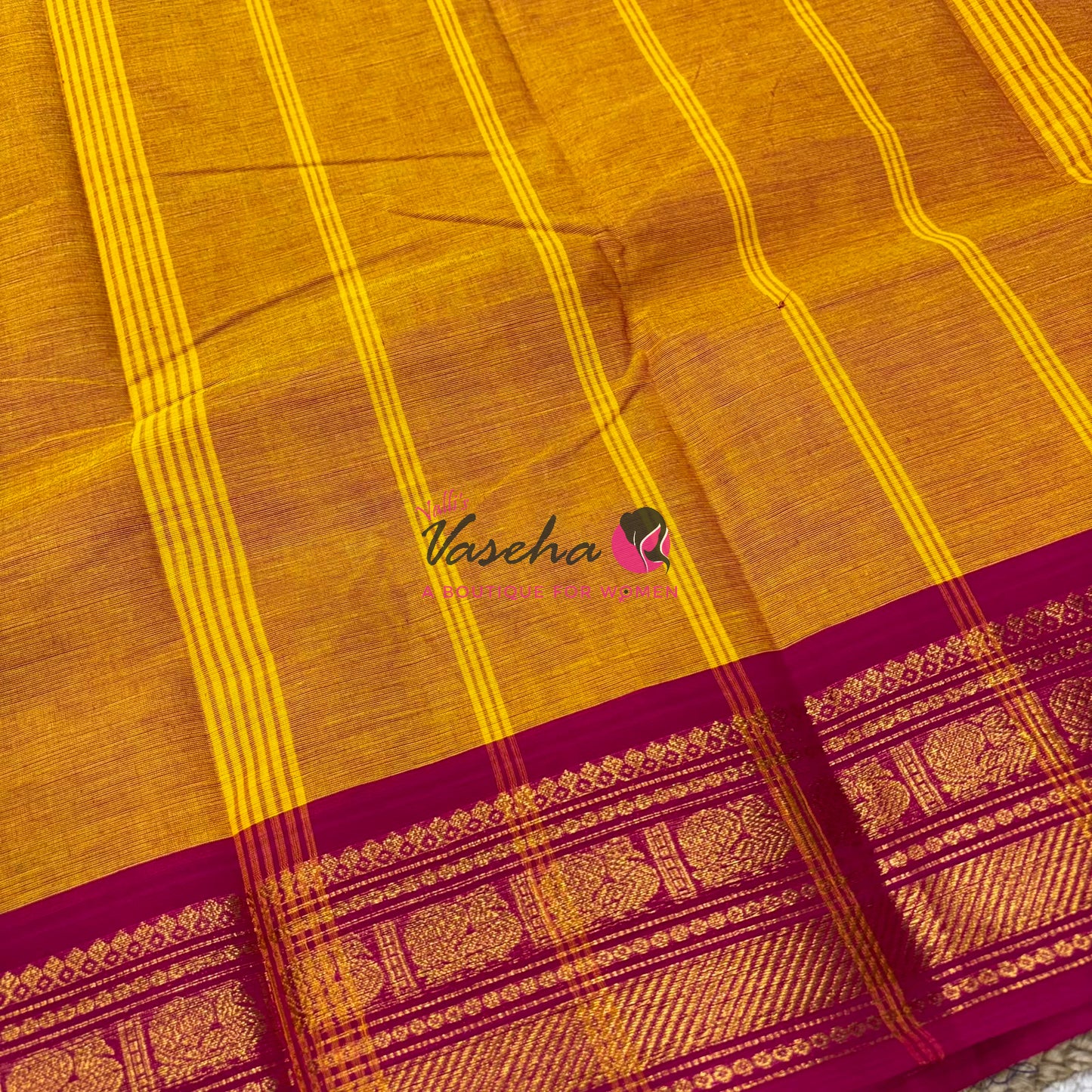 Kanchi Cotton Saree - VVKCS019