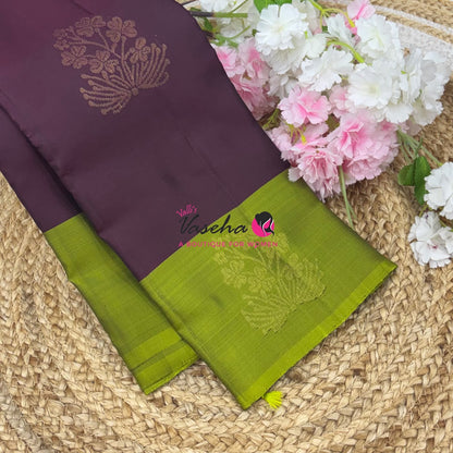 Half Mix - Pure Soft Silk Saree - VVPSS155