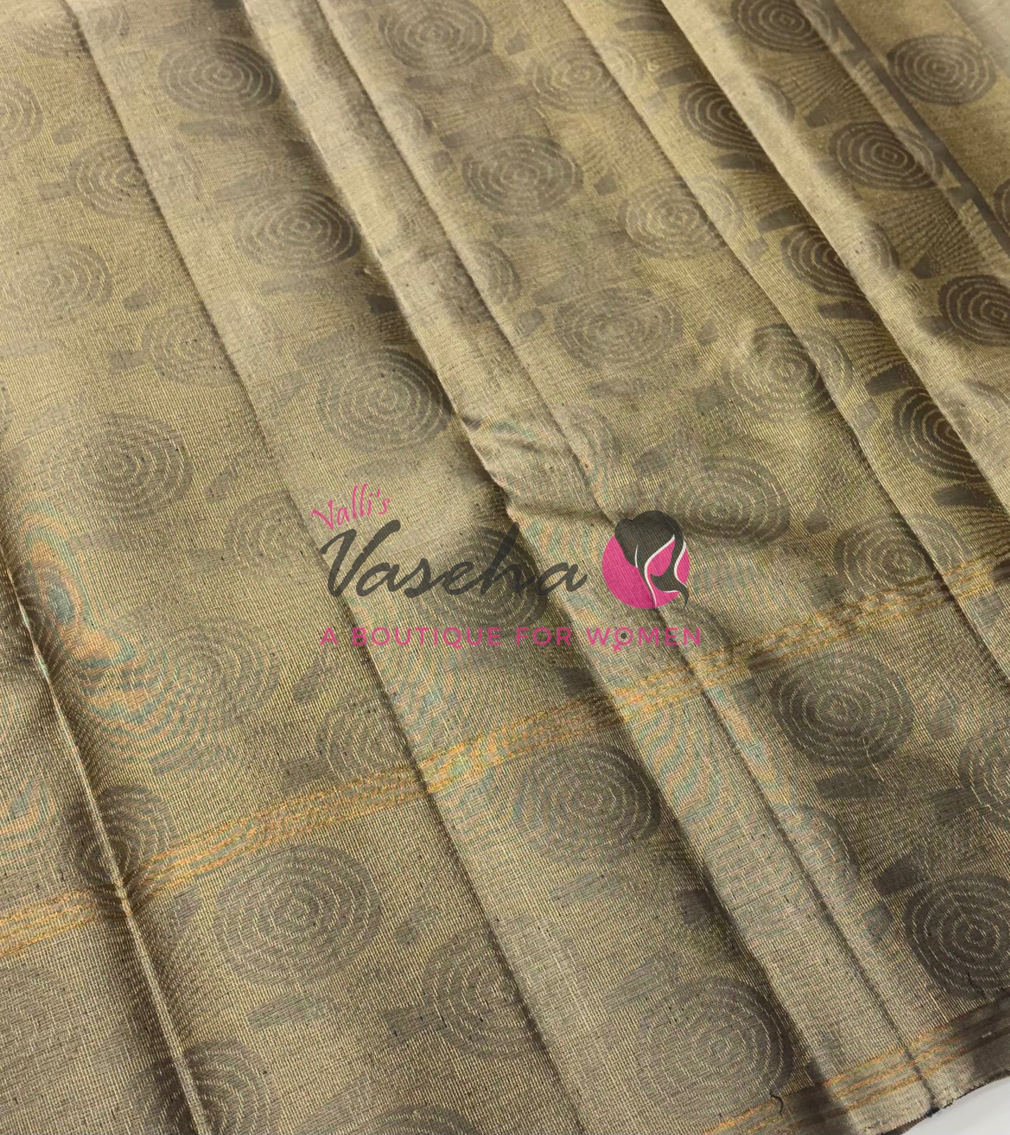 Half Mix - Pure Soft Silk Saree - Long Retta Petta Border with Butta - VVPSS105