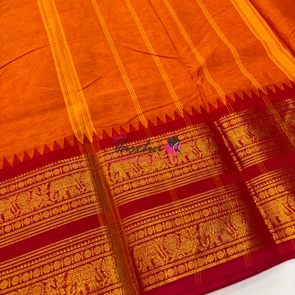 Kanchi Cotton Saree - VVKCS019