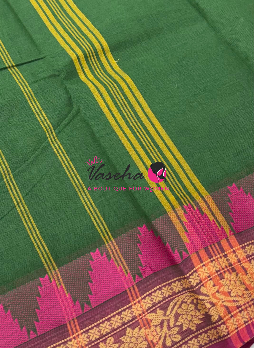 Kanchi Cotton Saree - VVKCS028