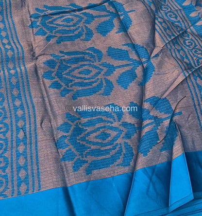Mixed Cotton Brasso Saree - VVBS001