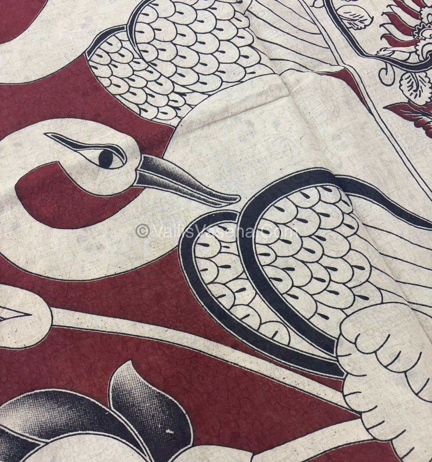 Pure Kalamkari Cotton Saree - VVPKC002