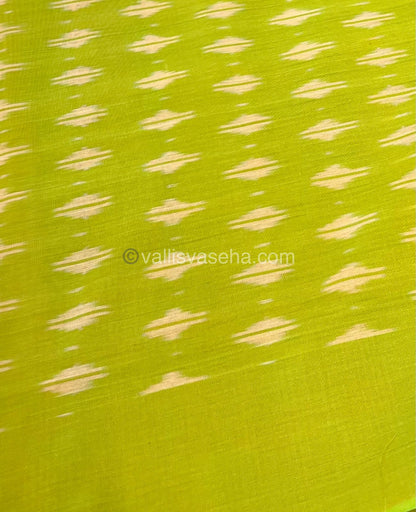 Ikkat Mercerised Cotton Saree - VVIKS001