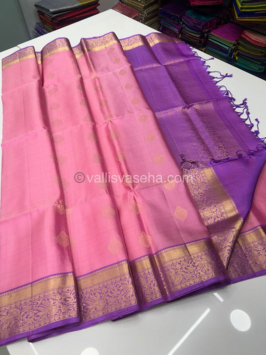 Pure Soft Silk Saree - Kanchi Border - VVPSS015