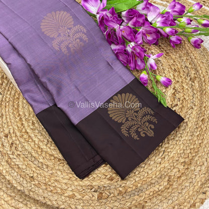 Half Mix - Pure Soft Silk Saree - VVPSS054