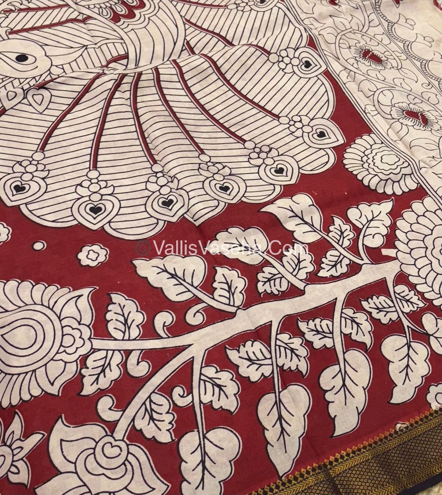 Chennur Silk | Kalamkari Prints | VVCKS006