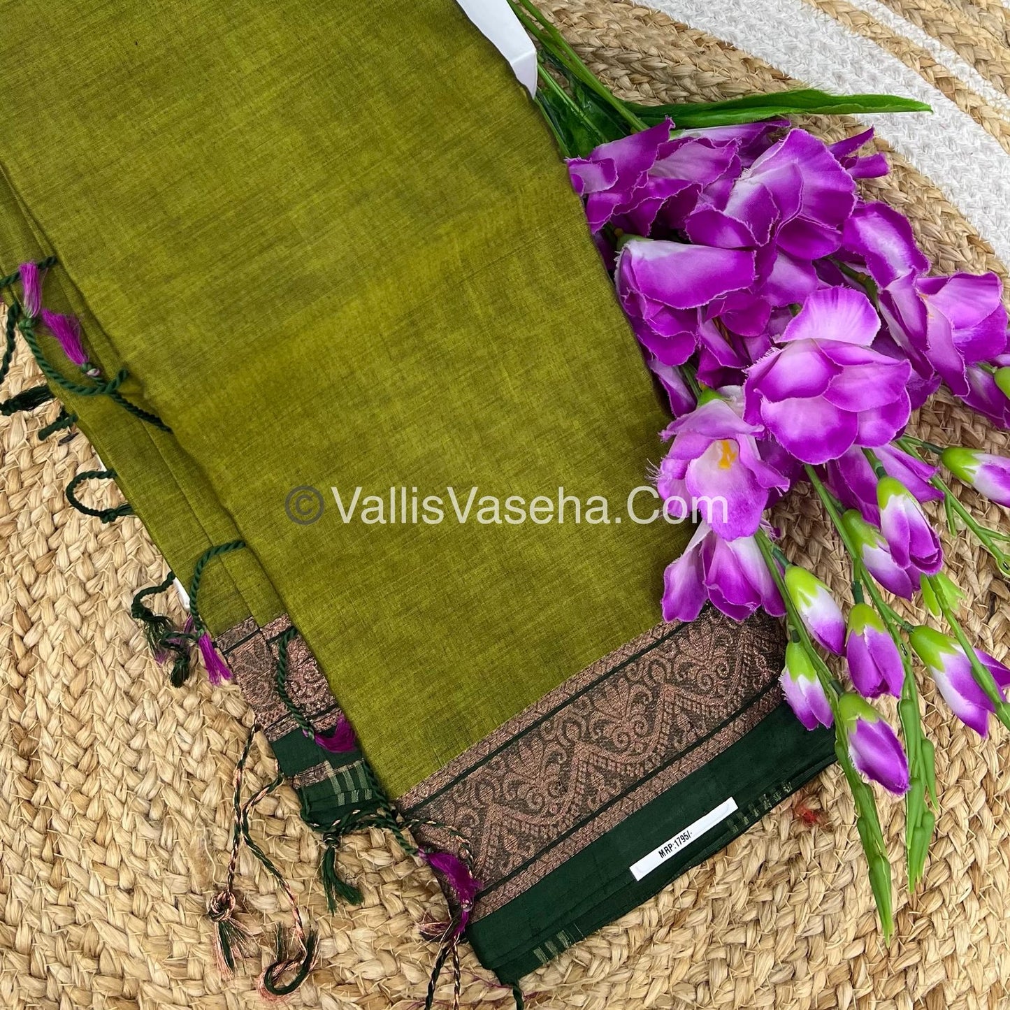 Dhaka Cotton Saree - VVDCS002