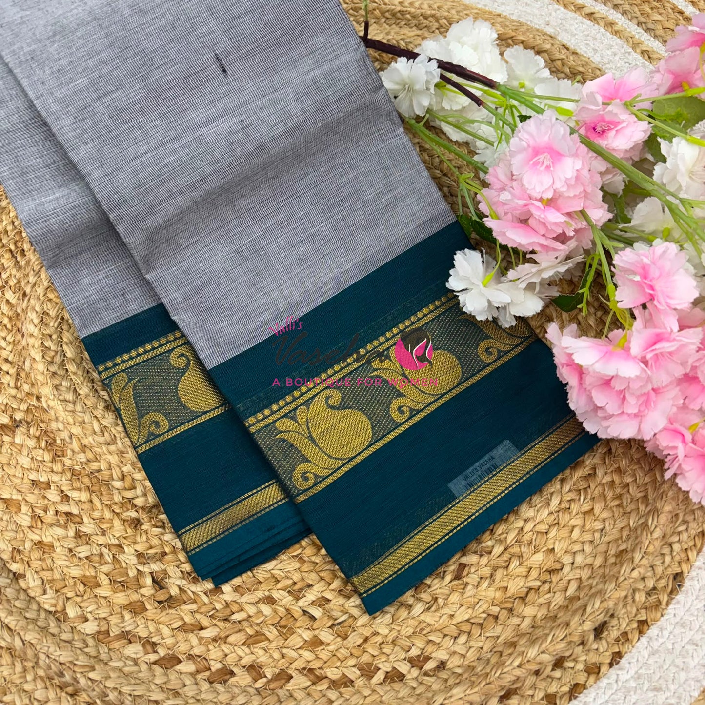 Kanchi Cotton Saree - VVKCS019