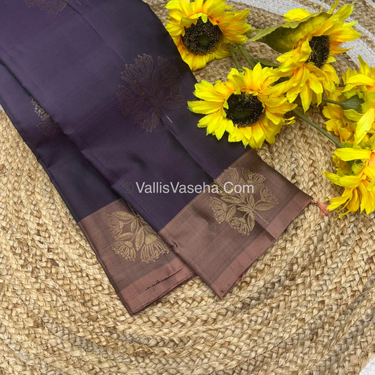 Half Mix - Pure Soft Silk Saree - VVPSS030