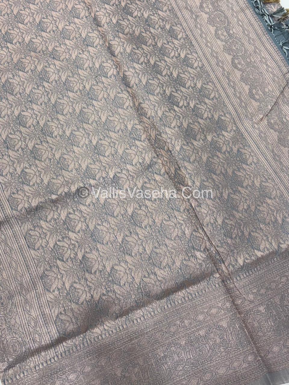 Fancy Saree - Mixed Variety - Grey Shade - VVFBS002