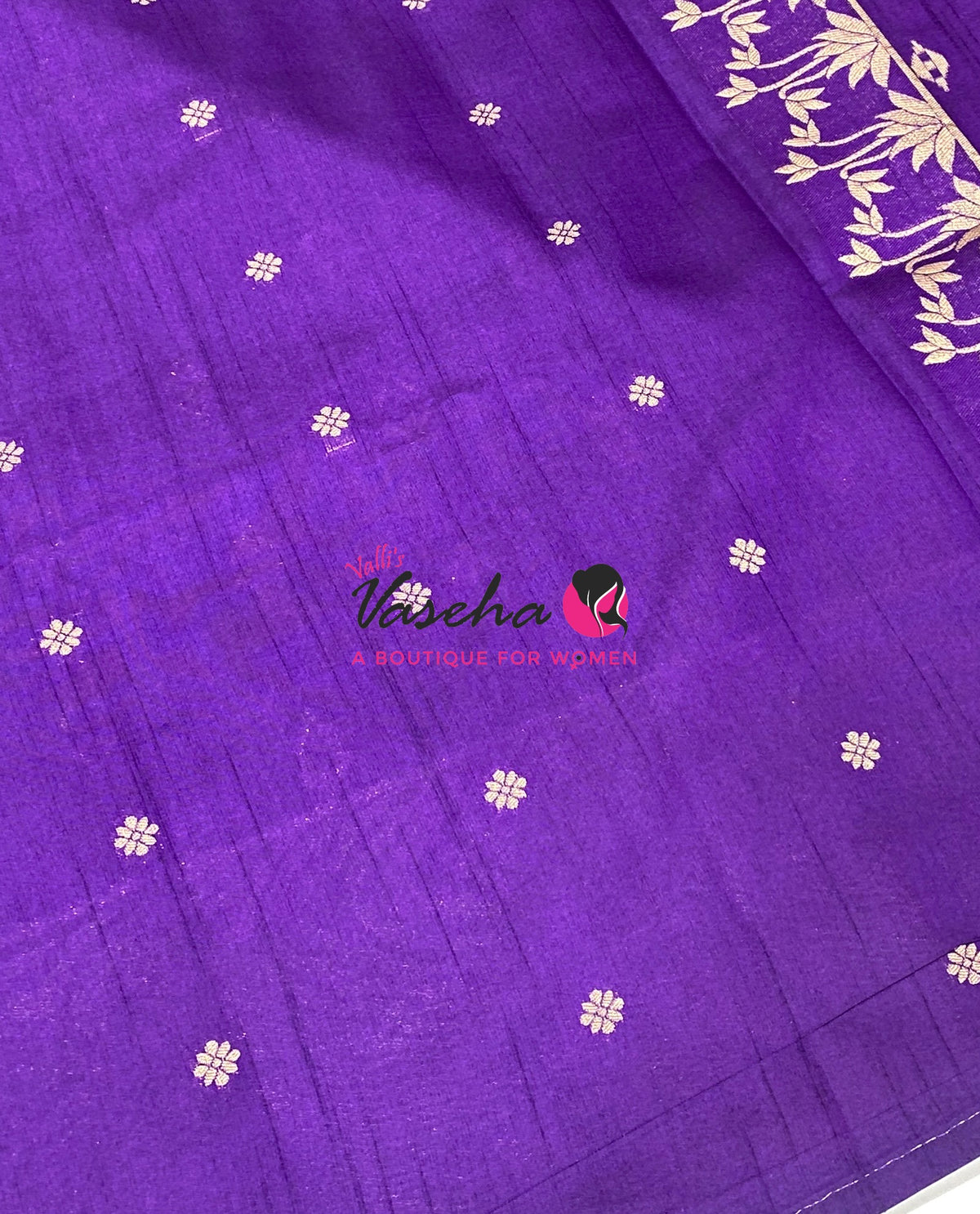 Banarasi - Heritage Meenakari Silk - Purple Shade - VVBHS013
