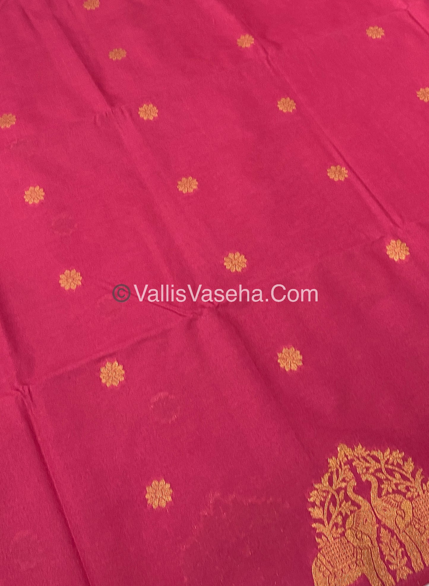 Mulberry Semi Silk - Peach Shade - VVMSS003