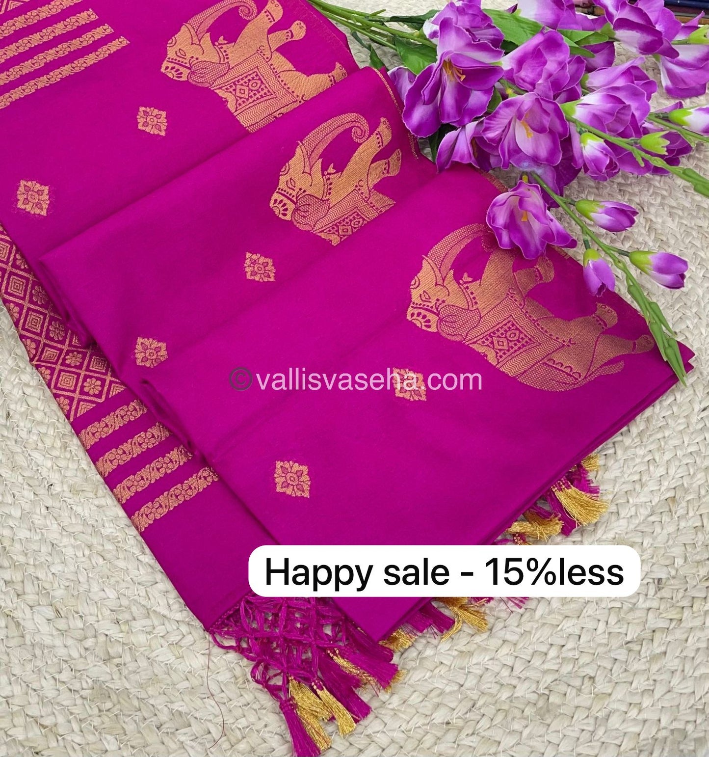 Mulberry Semi Silk -Pink Shade - VVMSS001