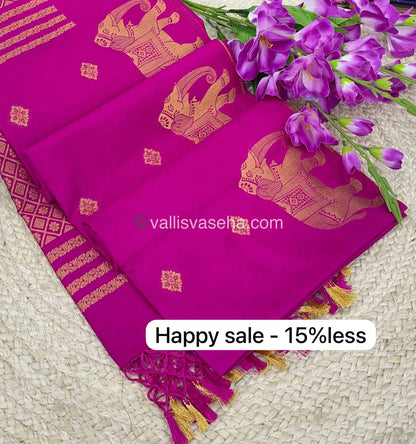 Mulberry Semi Silk -Pink Shade - VVMSS001