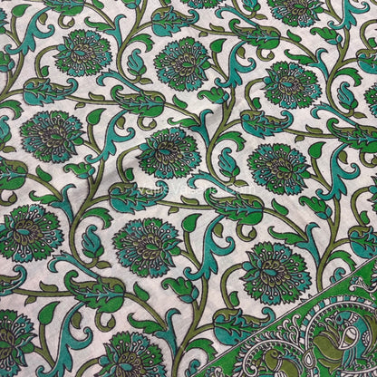 Pure Kalamkari Cotton Saree - VVPKC002