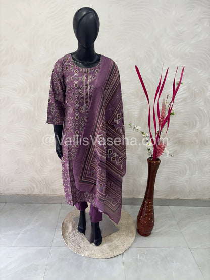Readymade 3pc Set - Printed - VVRMS002