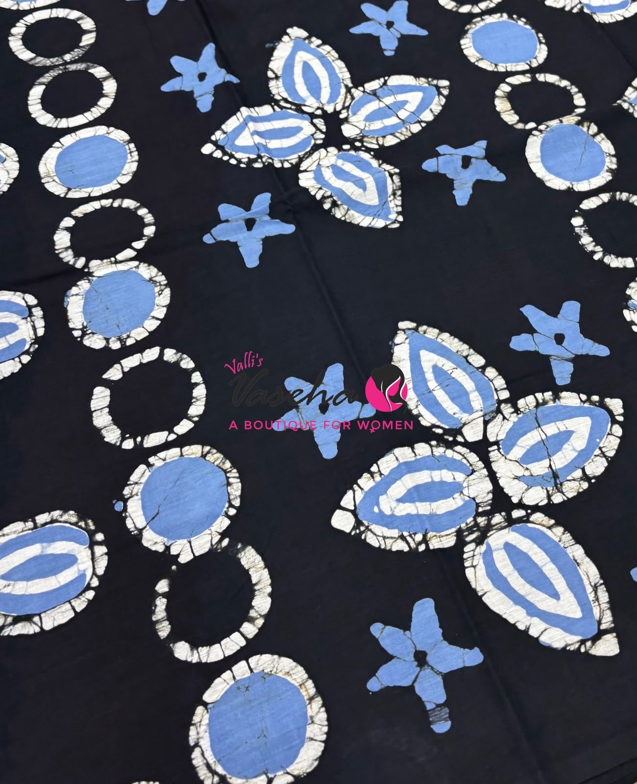 Pure Soft Mul Mul Cotton Sarees - Hand Block Prints - VVMMC009