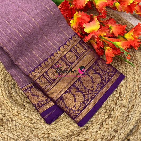 Kanchi Cotton Saree - VVKCS022