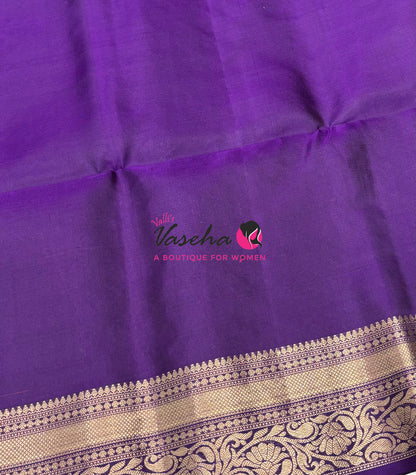 Pure Soft Silk Saree  - Purple Shade - VVPSS135