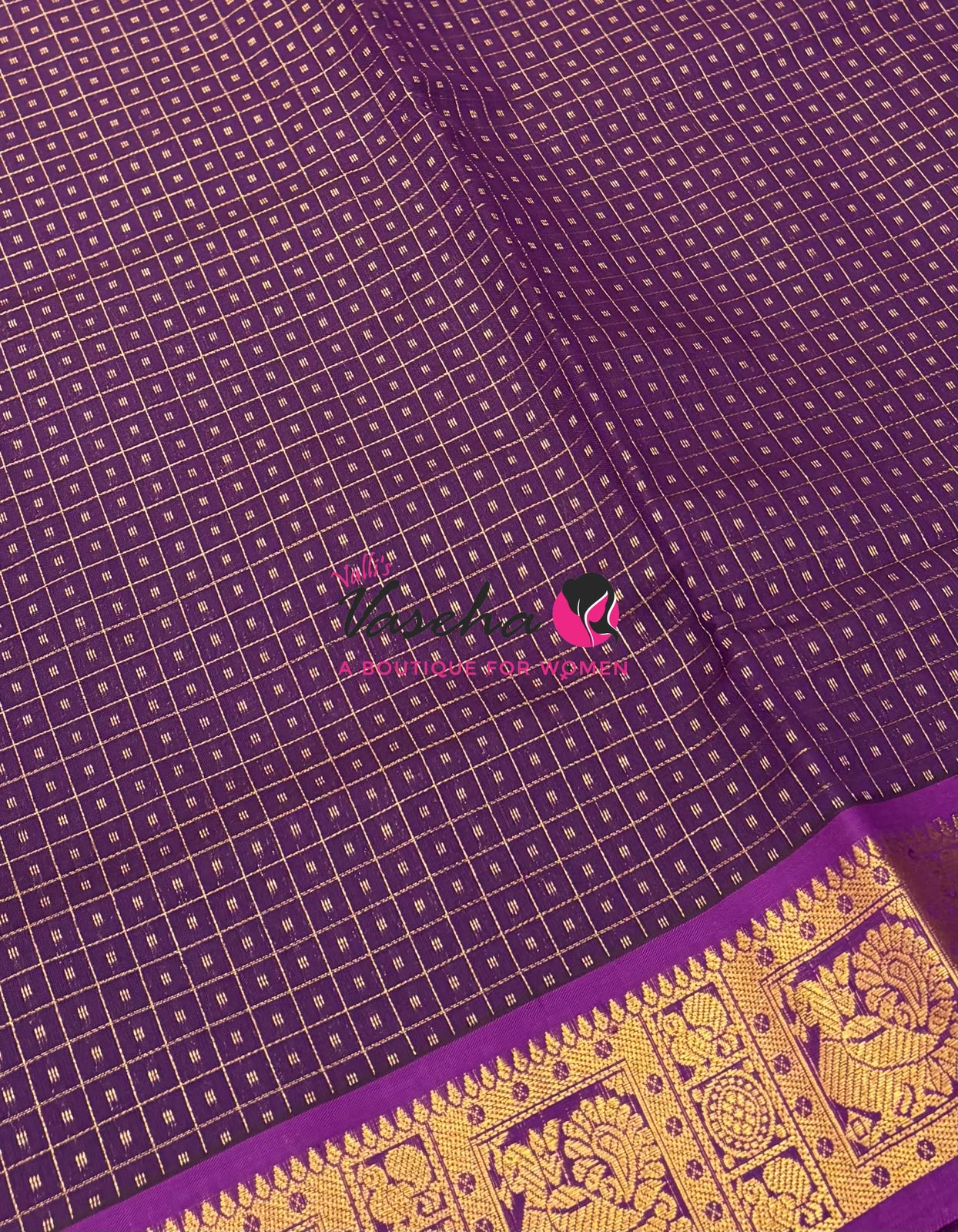 Semi Silk Cotton Saree Lakshadeepam Shade |VVSSC009