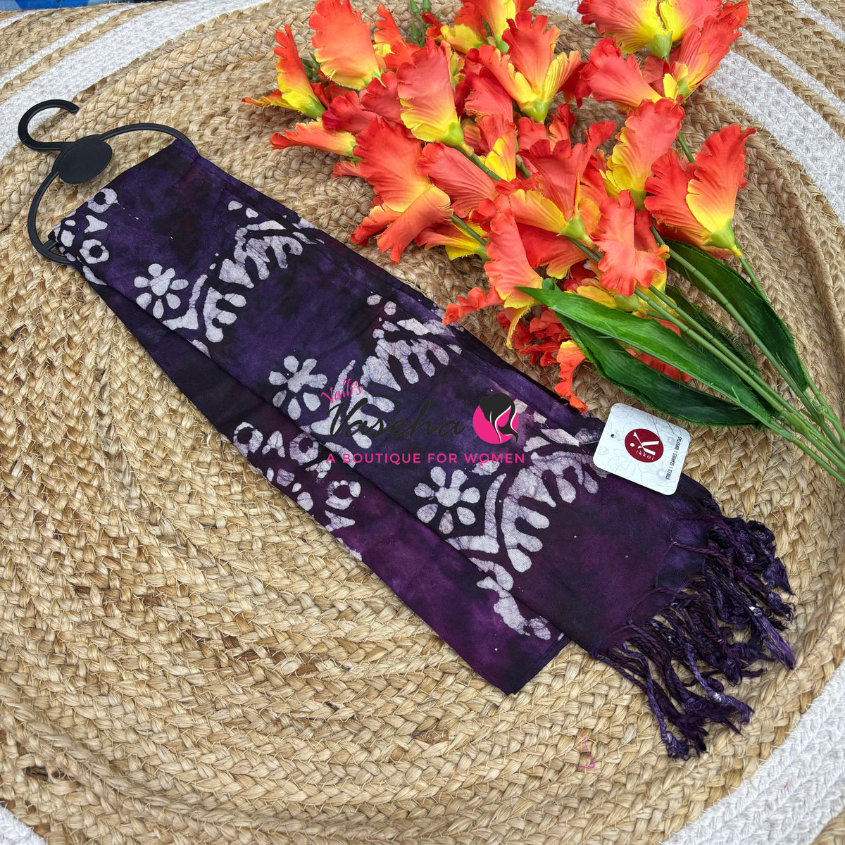 Stoles & Dupattas - Batik print  - VVSD001