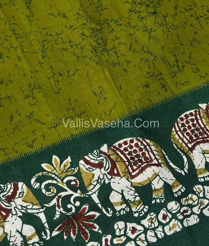 Budget Friendly Sarees - Casual Wear Sarees - Crackle Silk - VVCS002