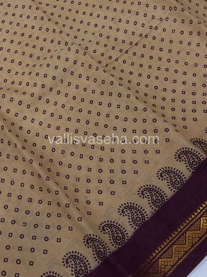 Sungudi Cotton Saree  - Bandini Print  - VVSBP001