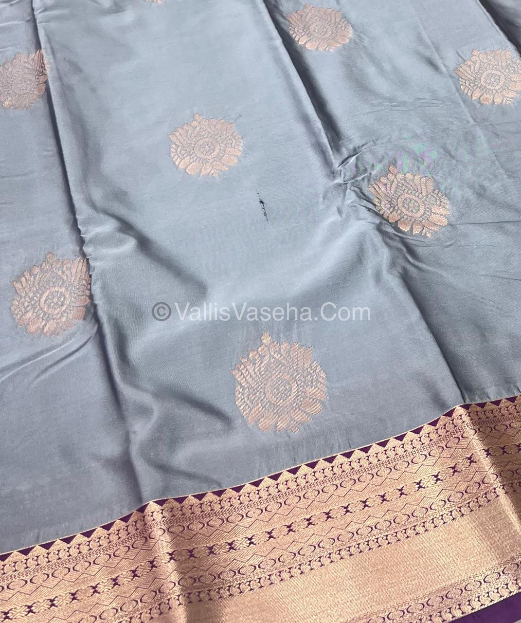 Semi Kanchipuram Soft Silk - VVSSS008