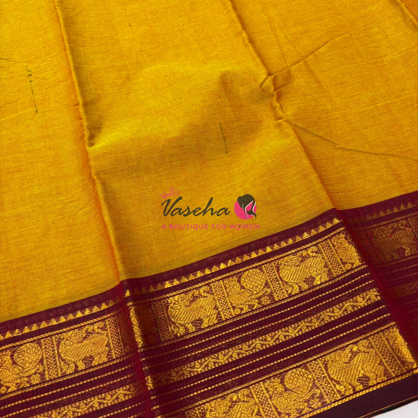 Kanchi Cotton Saree - VVKCS019