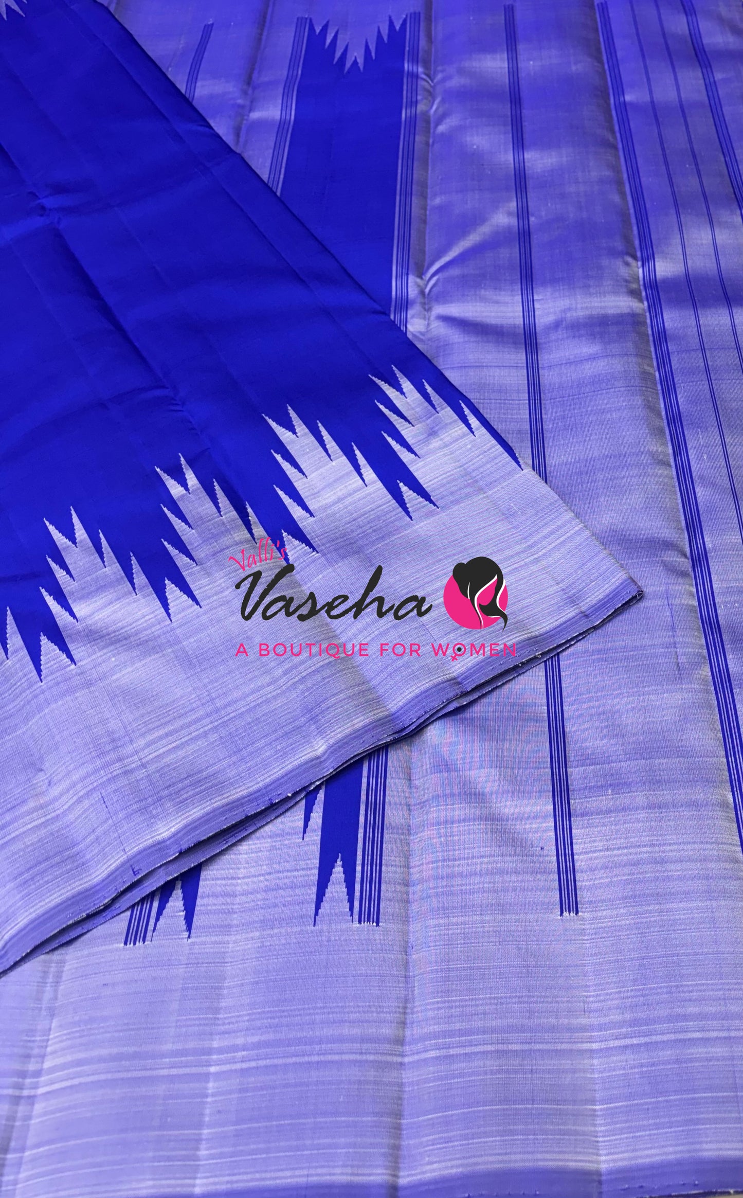 Pure Kanchipuram Silk Saree - Thalampoo - VVPS029