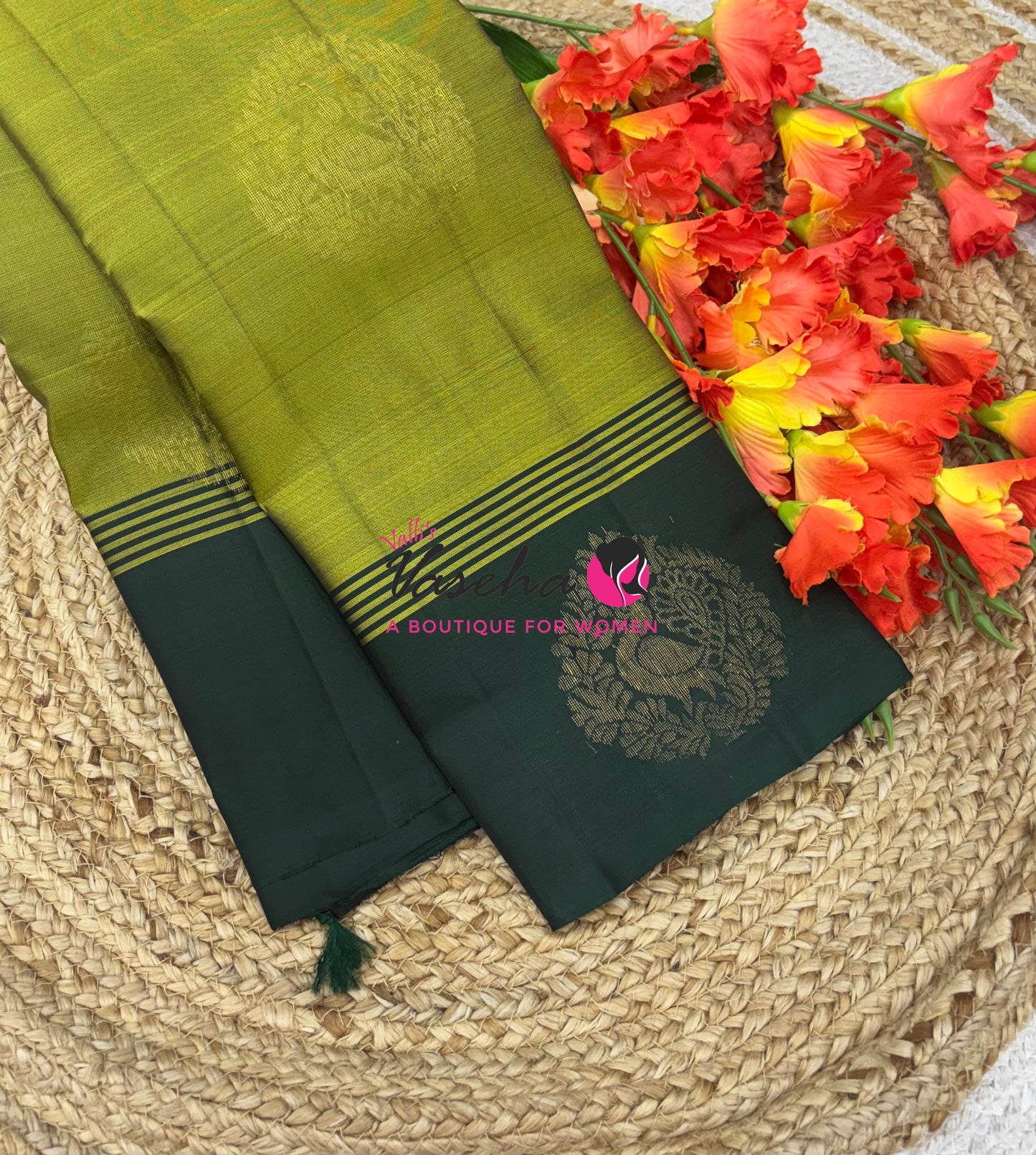 Half Mix - Pure Soft Silk Saree - VVPSS108
