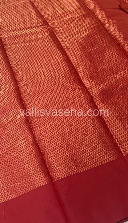 Banarasi - Copper Zari Saree - VVCZ001