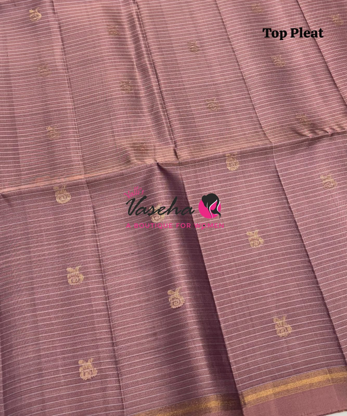 Pure Soft Silk Saree - Partly Pallu -  Half & Half Saree - VVPSS142