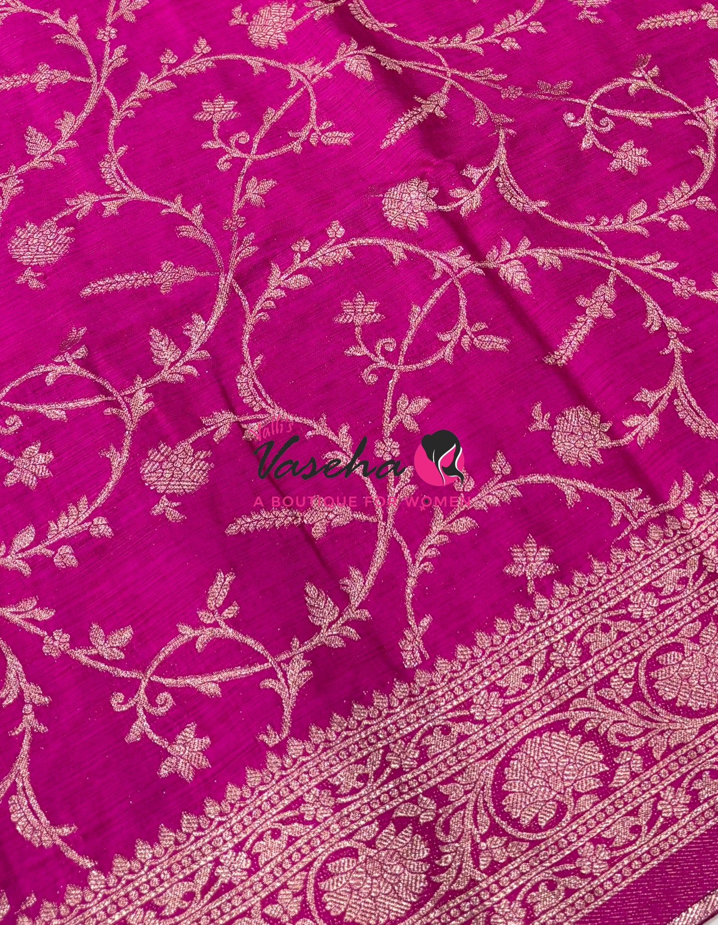 Banarasi - Heritage Silk - Semi Kathan Silk - Pink Shade - VVBHS001