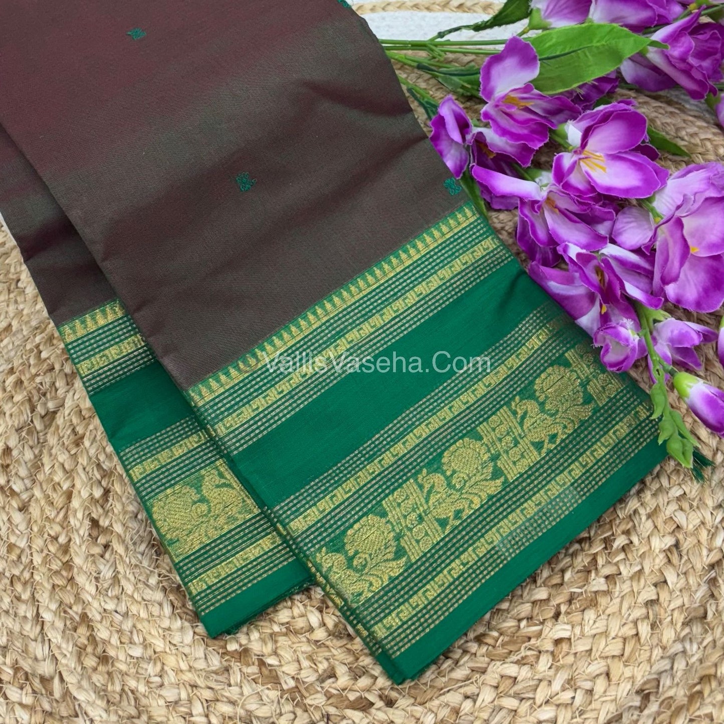 Kanchi Cotton Saree - VVKCS012