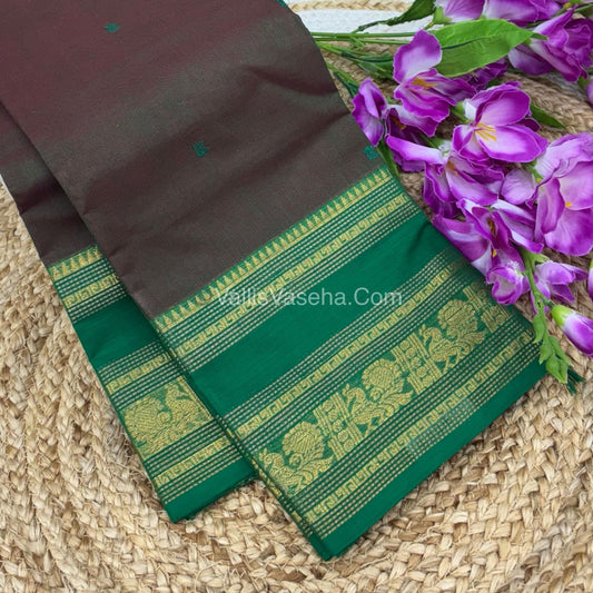 Kanchi Cotton Saree - VVKCS012