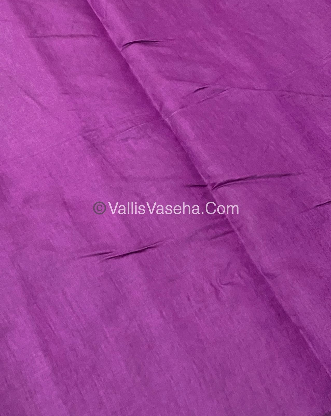 Butter Silk - Brown & Purple Combo - VVBS002