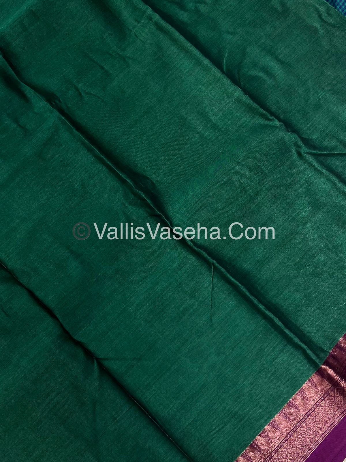Dhaka Cotton Saree - VVDCS002