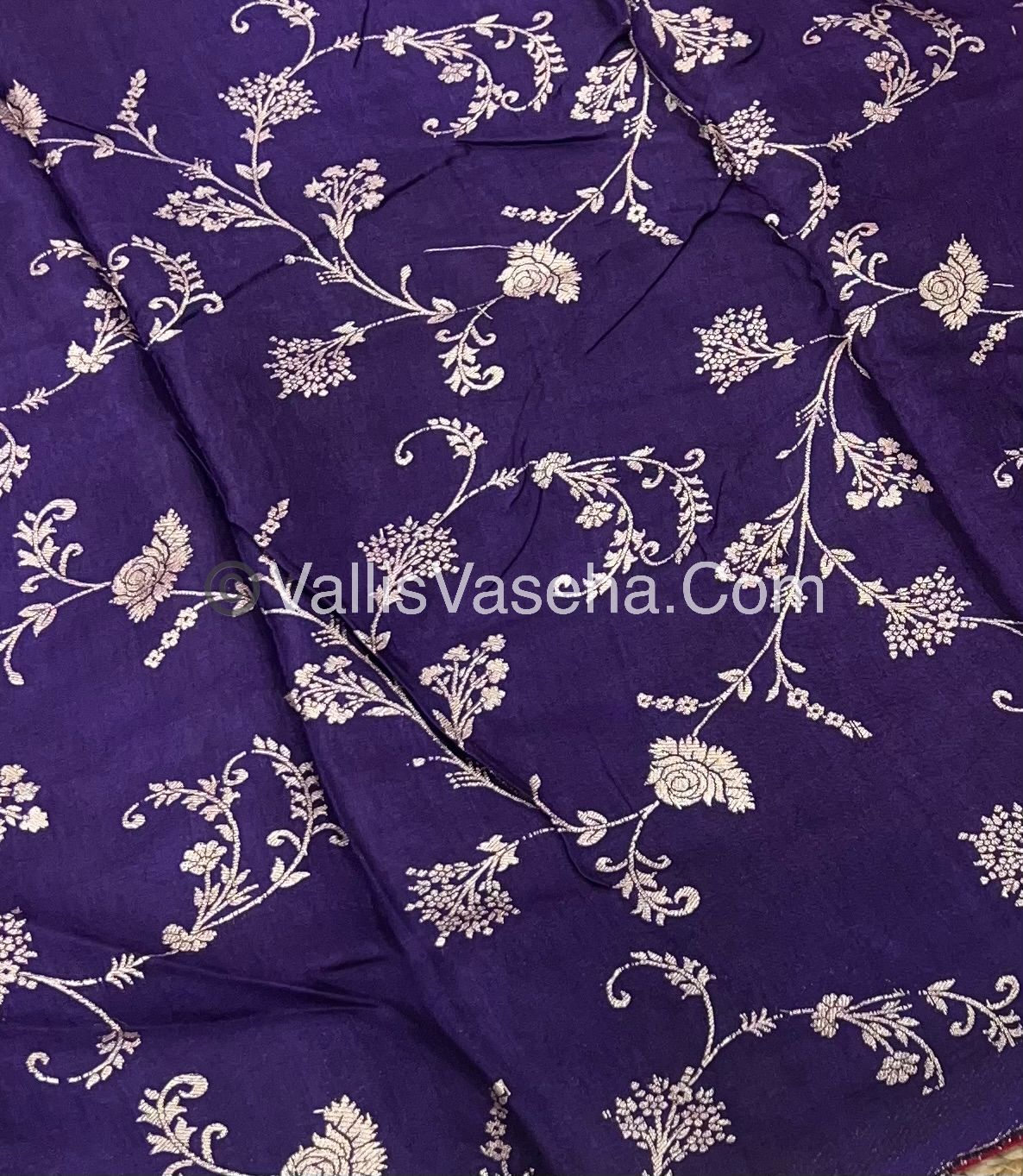 Semi Viscose / Semi Mysore Crepe Silk Variety - Embossed Design - VVSMC002