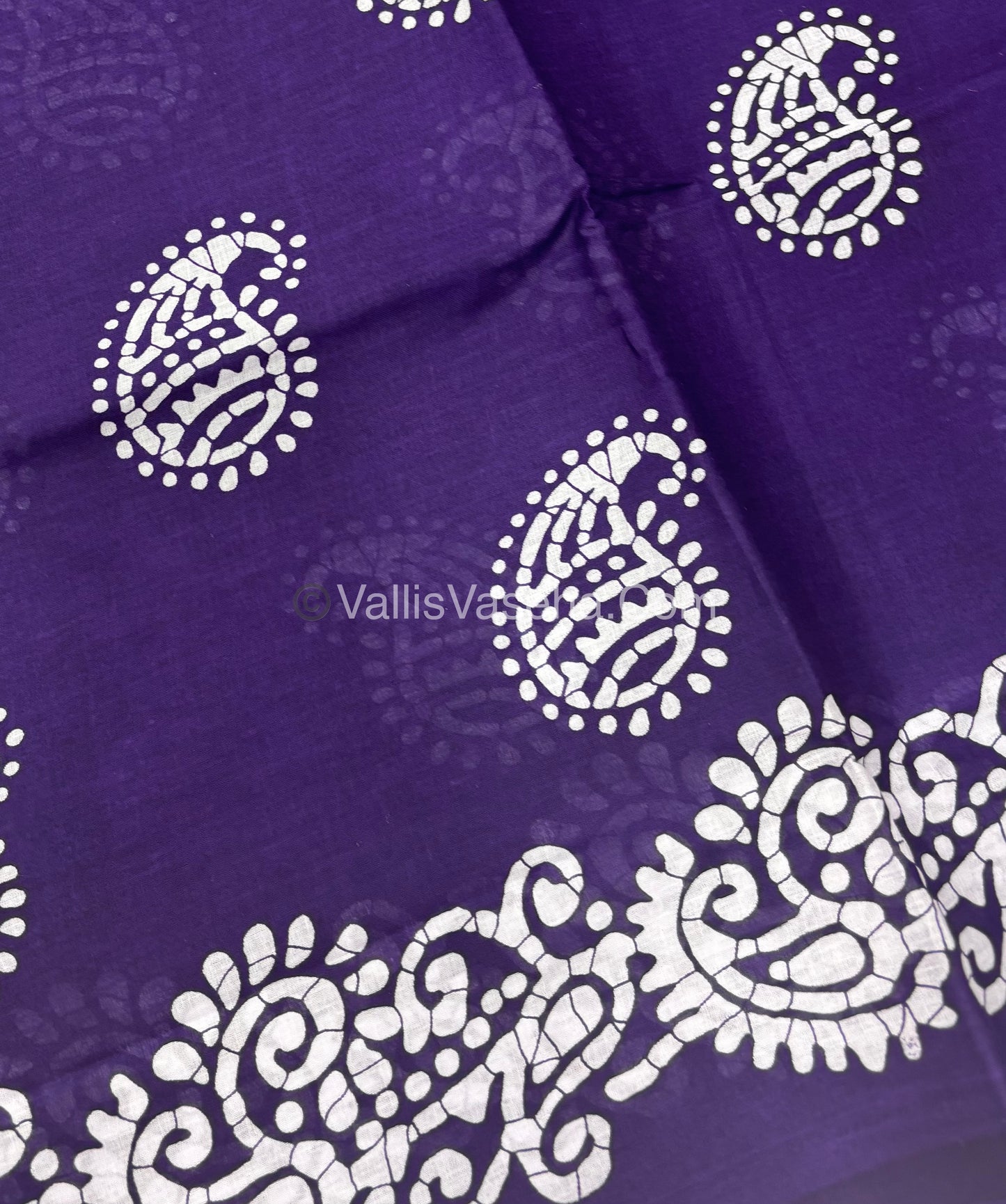 Pure Cotton Voile Saree | VVPVC005