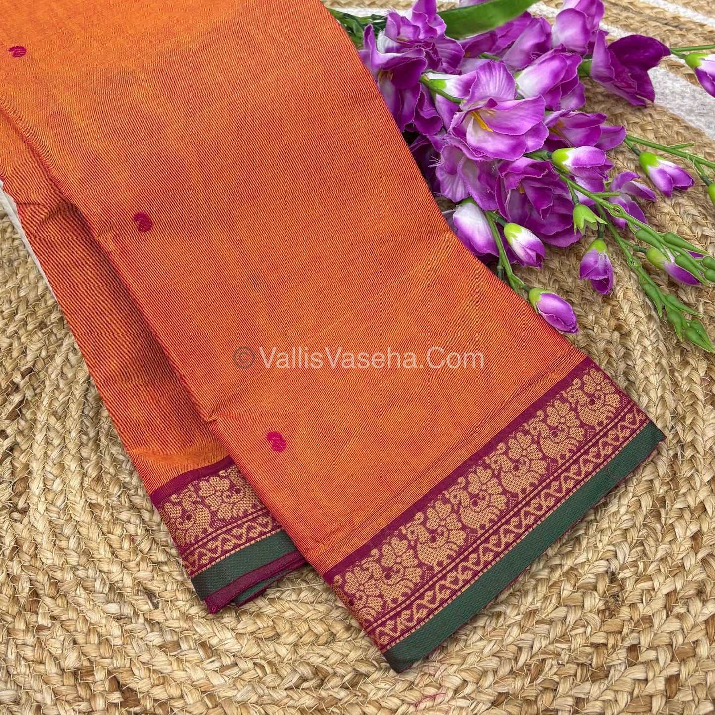 Kanchi Cotton Saree - VVKCS017