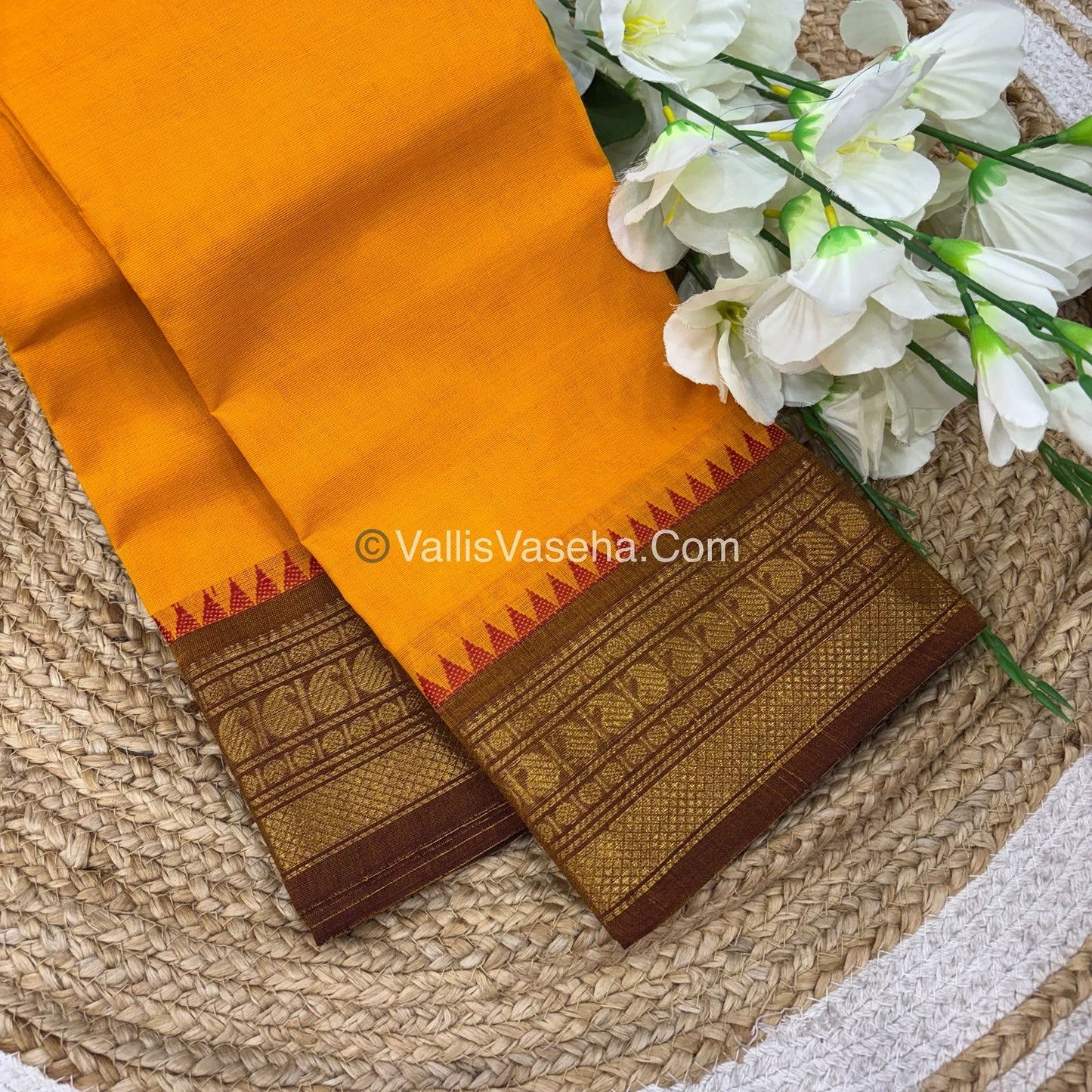 Kanchi Cotton Saree - VVKCS018