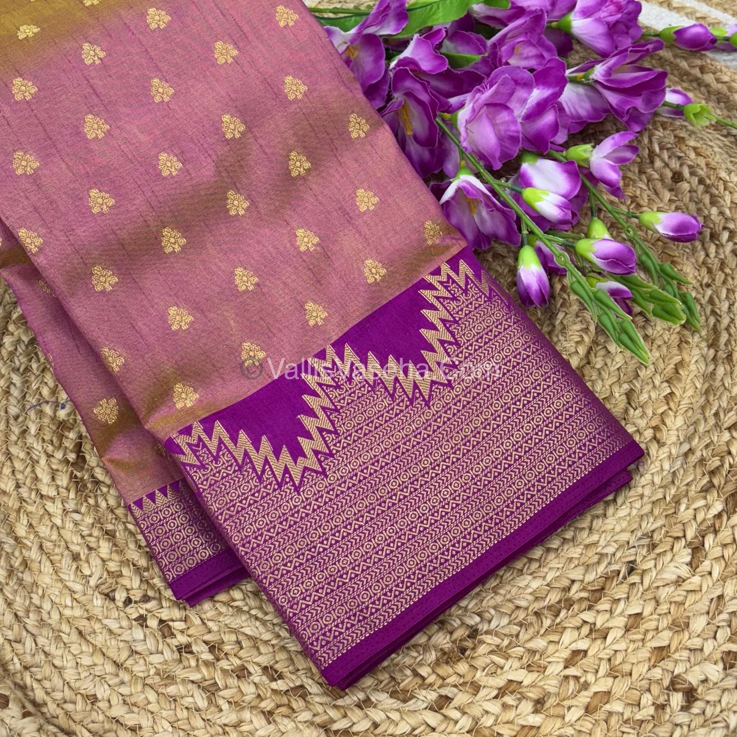 Semi Tussar Silk  - VVSTS026
