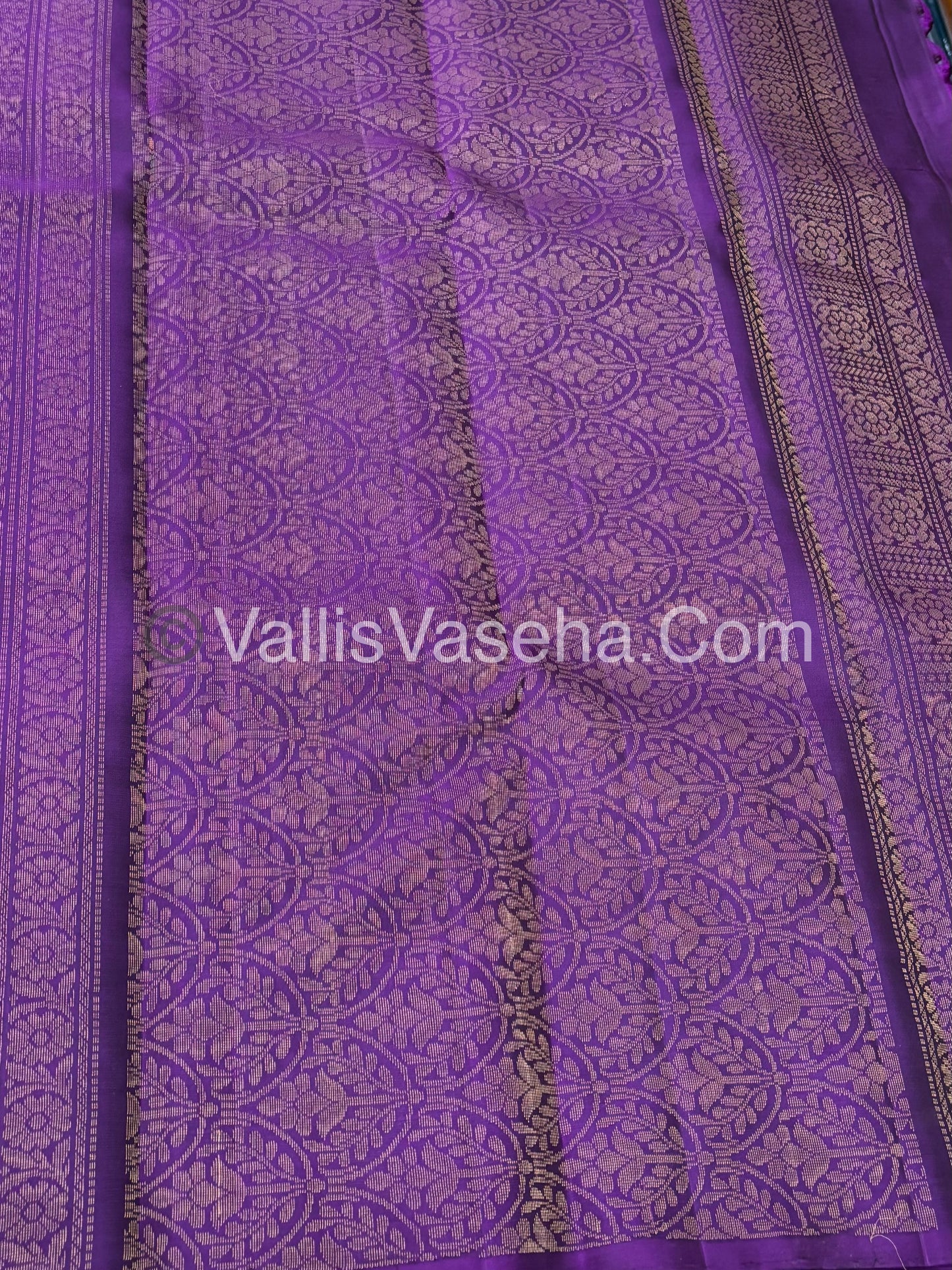 Half Mix - Pure Soft Silk Saree - VVPSS075